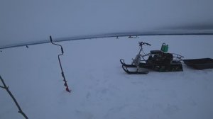 Рыбалка в устье р. Ветлуга. Чуть не провалился под лед