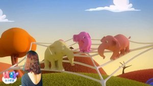 Логоритмика на французском. Un éléphant qui se balançait