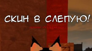 СКИН ВСЛЕПУЮ! | АСТРА WCUE | (подпишитесь?)