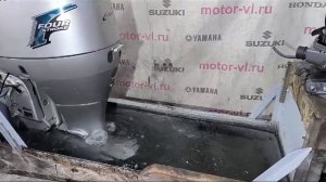 Honda BF90 запуск двигателя