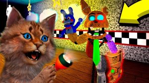 СОЗДАЛ СВОЕГО СЕКРЕТНОГО АНИМАТРОНИКА ФРЕДДИ / ФНАФ ПУГАЮ ОХРАННИКА / КООП FNAF ROBLOX