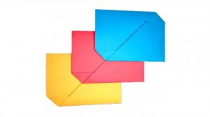 Как сделать конверт из бумаги просто