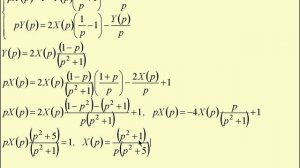 Решение систем дифференциальных уравнений операционным методом