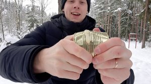 Вкрываю сгущенку голыми руками. Без открывашек и ножей. Этот способ знают опытные туристы