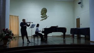 Р.Глиэр «Романс» Op.3 для скрипки и ф-но