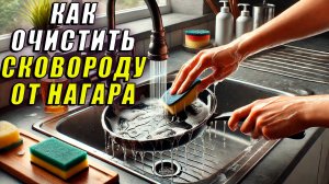 Как очистить сковороду от нагара