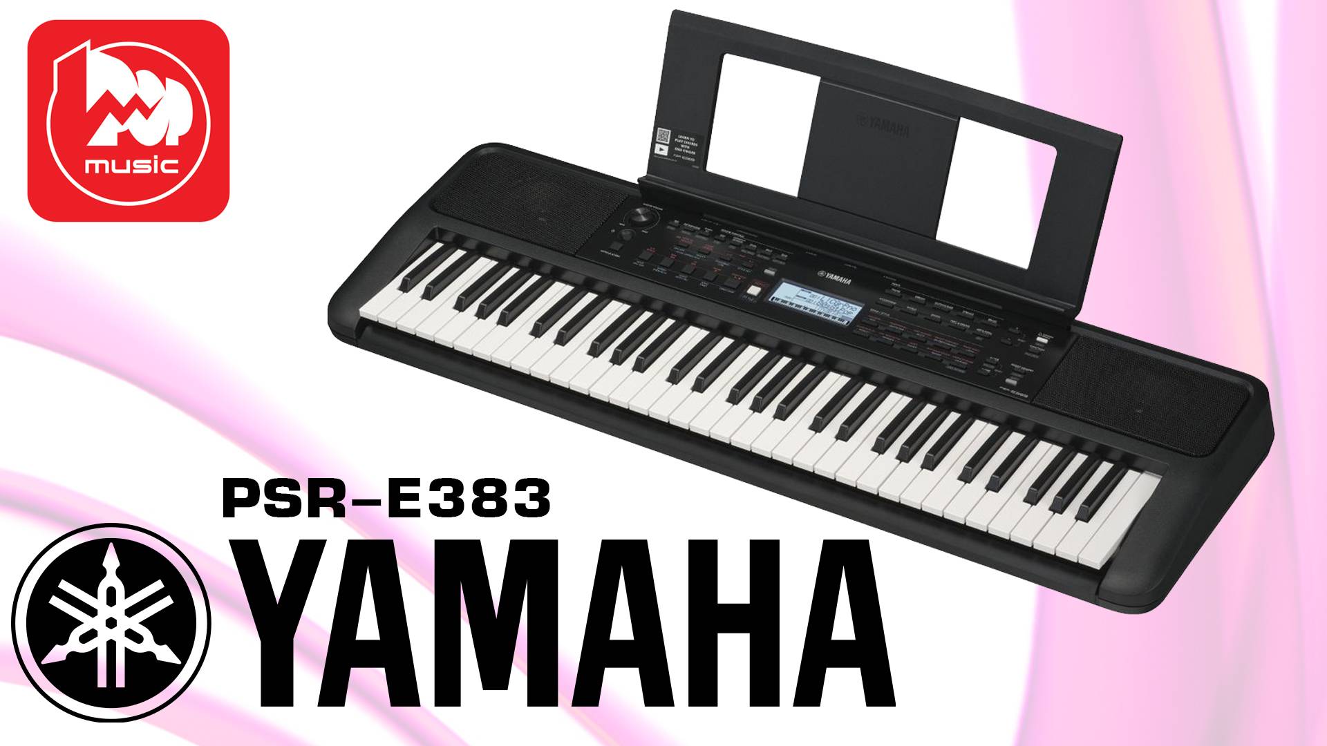 YAMAHA PSR-E383 - синтезатор для дома (новинка 2024)