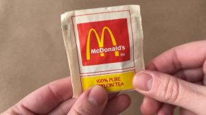 McDonald’s пакетик возрастом около 14 лет - в коллекцию