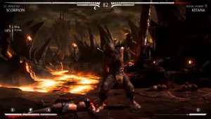Mortal Kombat X SCORPION VS KITANA