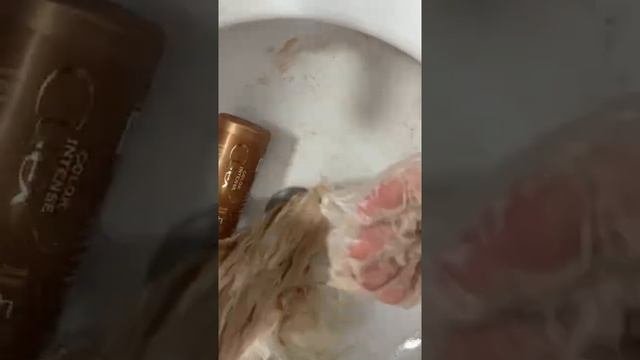 Окрашивание кукольных волос