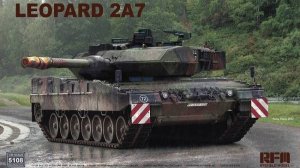 Распаковка Rye Field Model 1 35 RM-5108 & RM-2068 Leopard 2a7 & Upgrade kit Box