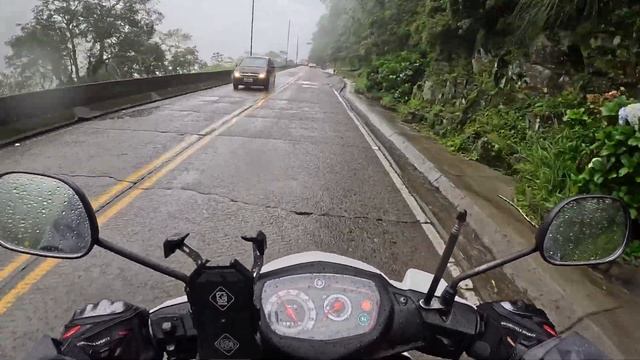 07-DESCENDO A SERRA DO RIO DO RASTRO ABRIL DE 2024, VIAGEM DE MOTO YAMAHA CRYPTON 115