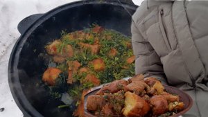 Простое блюдо в казане Казан-кебаб Проще чем приготовить плов,а по вкусу не уступит Готовка в казане