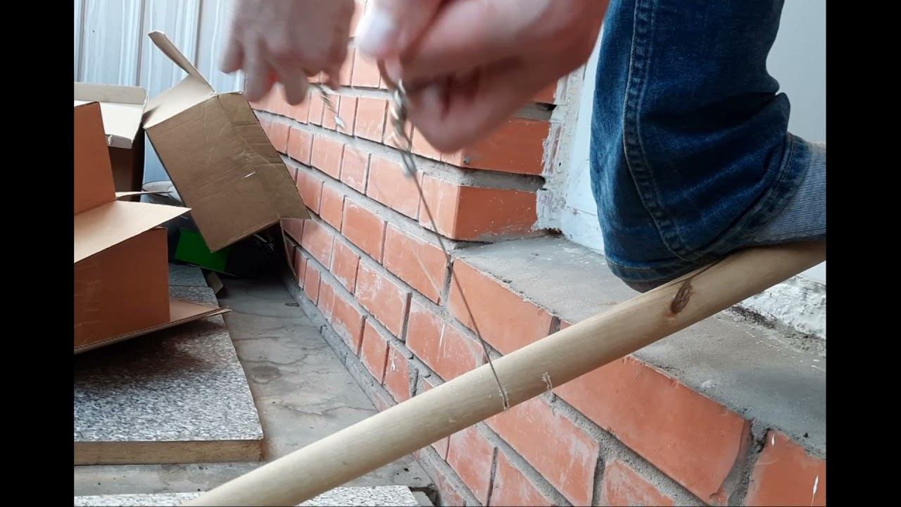 Проволочная пила в действии. смотреть онлайн