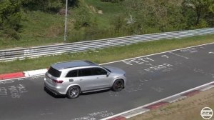 Тестирование Mercedes GLS63 AMG 2021 года на Нюрбургринге