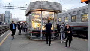 Звуки вокзала станции Екатеринбург-Пассажирский