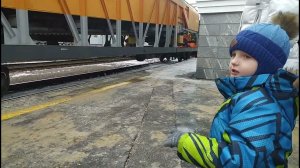 Вовочка и снегоуборочный поезд
