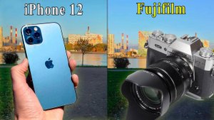 Сравнение iPhone 12 с Беззеркальной камерой (Fujifim XT 30ii)