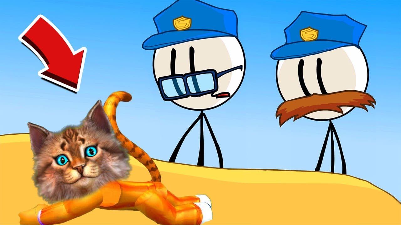 НОВЫЙ ГЕНРИ СТИКМАН The Henry Stickmin Collection Весёлый Кот