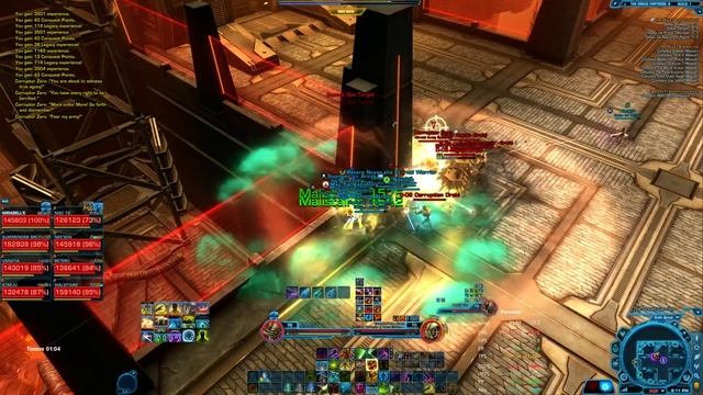 SWTOR - First two Hours of 6.0 Onslaught (Dread Fortress Master Mode)*Read Description* смотреть онлайн