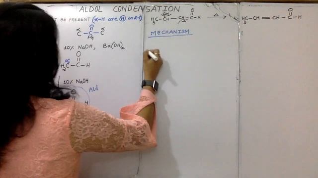 CHEMISTRY CLASS-12 ALDEHYDES KETONES ALDOL CONDENSATION MECHANISM lI-11  by SIMPLE RAJENDRA SHUKLA
