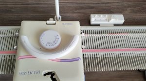 Замена прижимного поролона на Silver reed lk 150