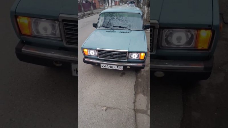 авто #контент#автопроект#ваз#жига#ваз2107#жигули#корч#шестнарь#ксенон#124#линзы#оптика#оптикалинзы