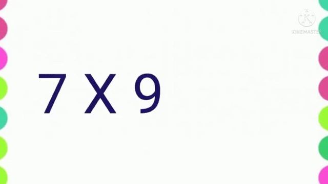 Table Of 7 / Multiplication Tables / Preschool Maths/Learn Table Of 7/ Learning Tables