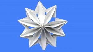 Как сделать Снежинку из бумаги на Новый Год ❄️ Красивая  Снежинка своими руками