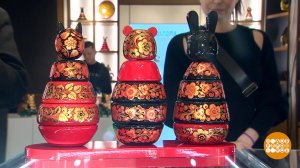 "Хохлома х Алена Ахмадуллина": во-первых, это красиво! Доброе утро. Фрагмент выпуска от 05.12.2024