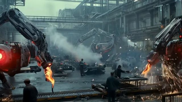 Dieselpunk Future City： AI-Generated Video with MidJourney and Hailuo AI