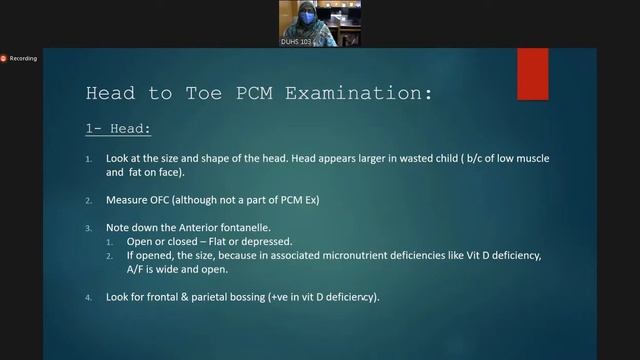 Examination of Malnourished Child  Clinical  Pediatric