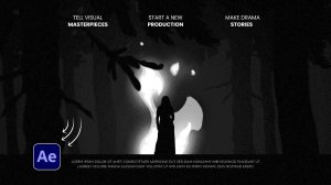 Создание сцен с 2D анимацией в After Effects