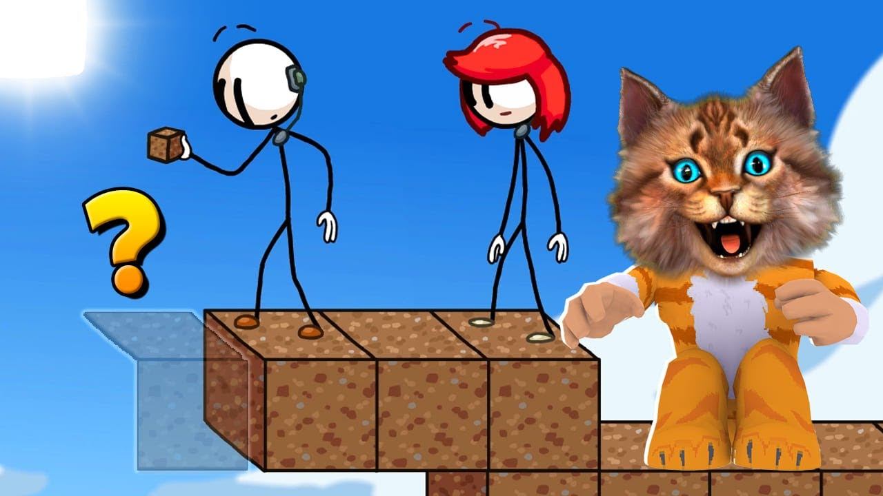 ГЕНРИ СТИКМАН И МАЙНКРАФТ The Henry Stickmin Collection Complete The Mission Весёлый Кот