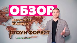 Обзор многоуровневой карты мира из дерева Стоун Форест