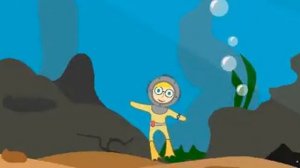 Мой мультфильм про водолаза