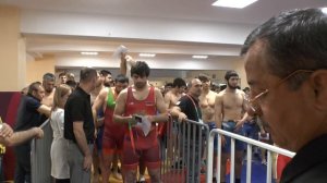 Взвешивание борцов, Алиевский 92,125.