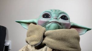 Sideshow The Child / Baby Yoda The Mandalorian Life-Size Figure Unboxing & Review