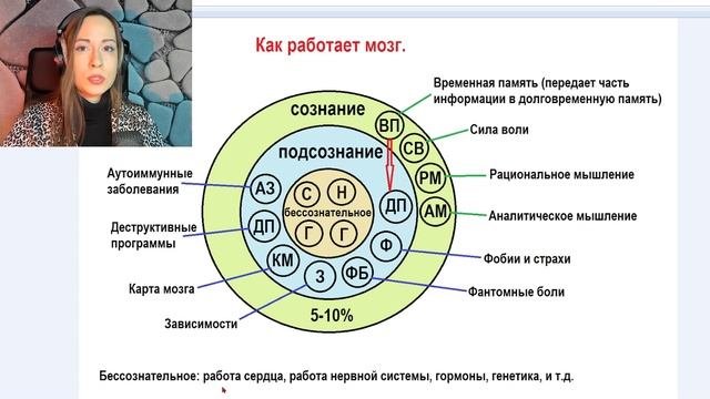 Бессознательная часть мозга. Ч.2.