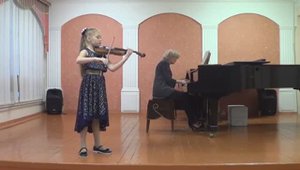 Гудкова Ева Д. Шостакович "Элегия" ля мажор, Ум. Х. Потсток "Сувенир для Сарасате" ре мажор