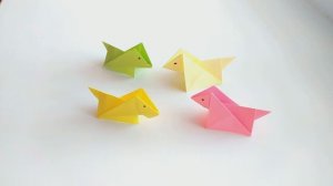 Собака из бумаги. Детские поделки
