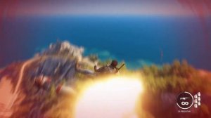 Just Cause 3 riding propane tank