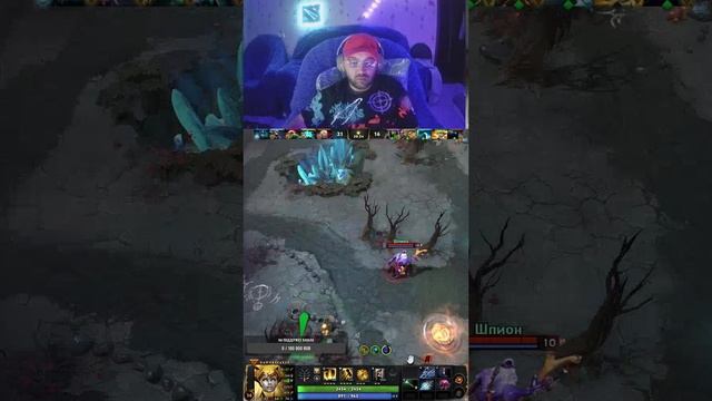 Чисто в слепую))) #shorts #dota2 #games