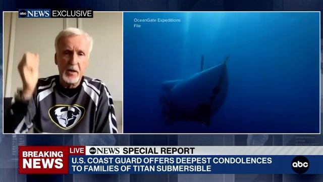 The Titan knew it was in trouble, James Cameron says the Ocean Gate Sub had dropped their weights смотреть онлайн