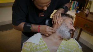 Asmr Fire Head massage and upper body massage by REIKI MASTER 💈Neck cracking 💈Asmr Relaxation