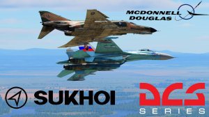 DCSWorld.Полёт на "Фантоме". Flight on the "Phantom".