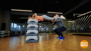 Зарядка на двоих: укрепляем мышцы и отношения! Доброе утро. Фрагмент выпуска от 05.12.2024