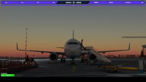 MSFS 2020 PMDG 737-800, PBD005, Vatsim, Omsk(UNOO) - Kemerovo(UNEE)