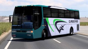 122 / ETS 2 1.52 / Карта Южной Америки «EAA» / Busscar Vissta Buss 1999