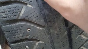 Сравнение шипов из шины bridgestone ice cruiser 7000 JAPAN vs RUSSIA